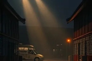 静默的港口封面画面，清晨空荡的码头与缆绳